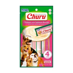 Churu Snack Pollo con Salmón (4x14g) Perros