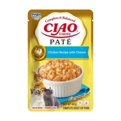 Ciao Entrée Paté de Pollo con Queso para Gato