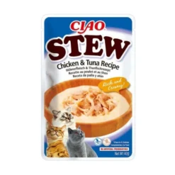 Ciao Stew Guiso de Pollo y Atún para Gatos