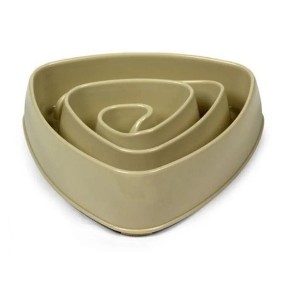 Comedero Anti Estres Triangular para Perro
