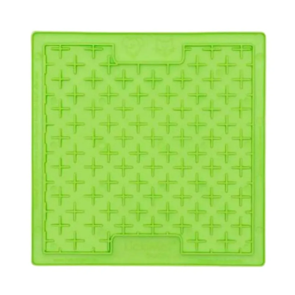 Comedero Antivoracidad LickiMat Classic Buddy Verde
