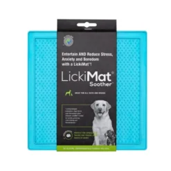 Comedero Antivoracidad LickiMat Classic Soother Turquesa