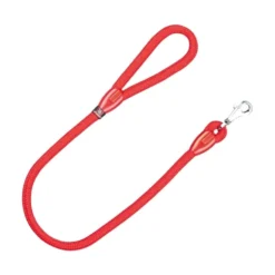 Correa Nylon Redonda Roja Gruesa 110cm