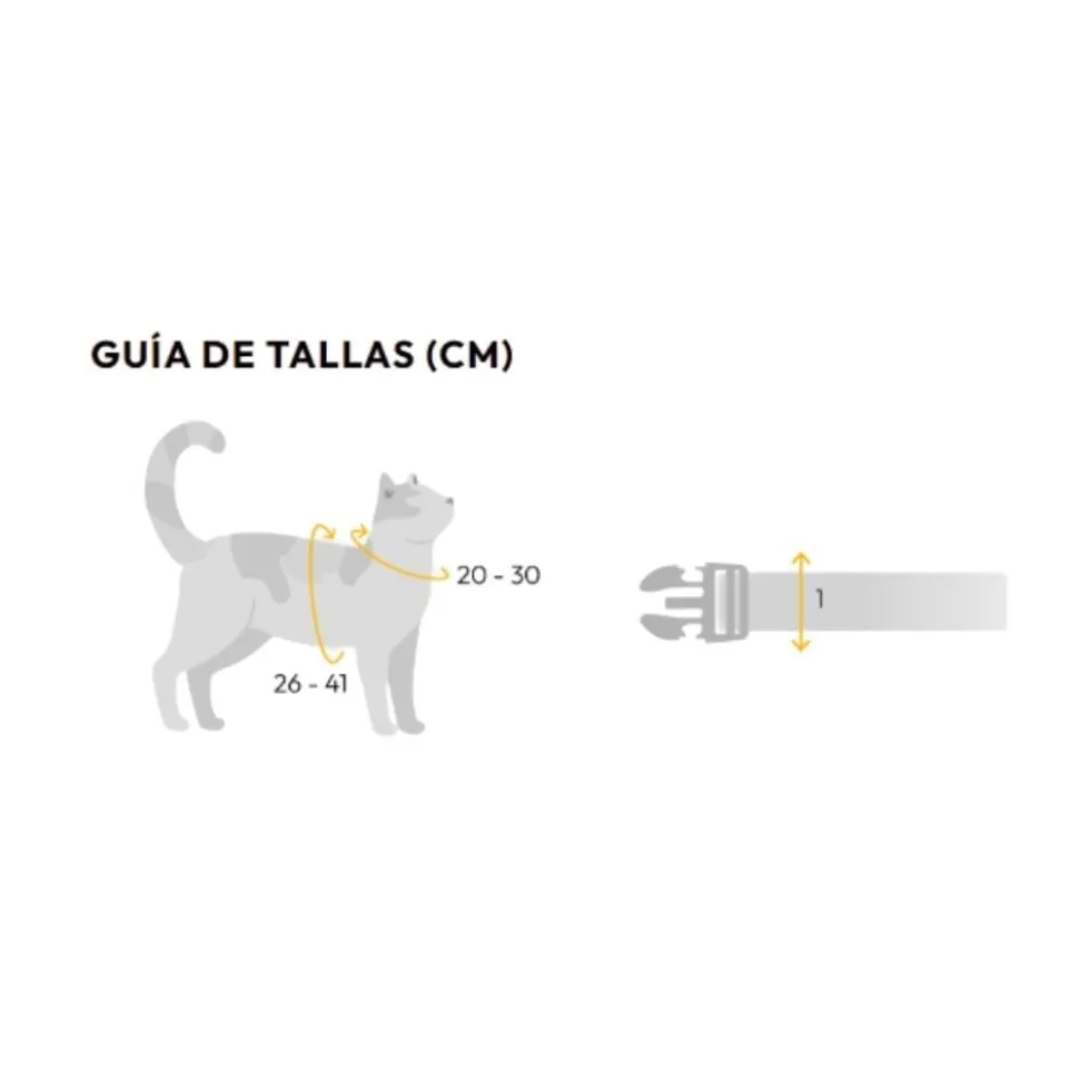 Dashi Arnés + Correa Gummy para Gato
