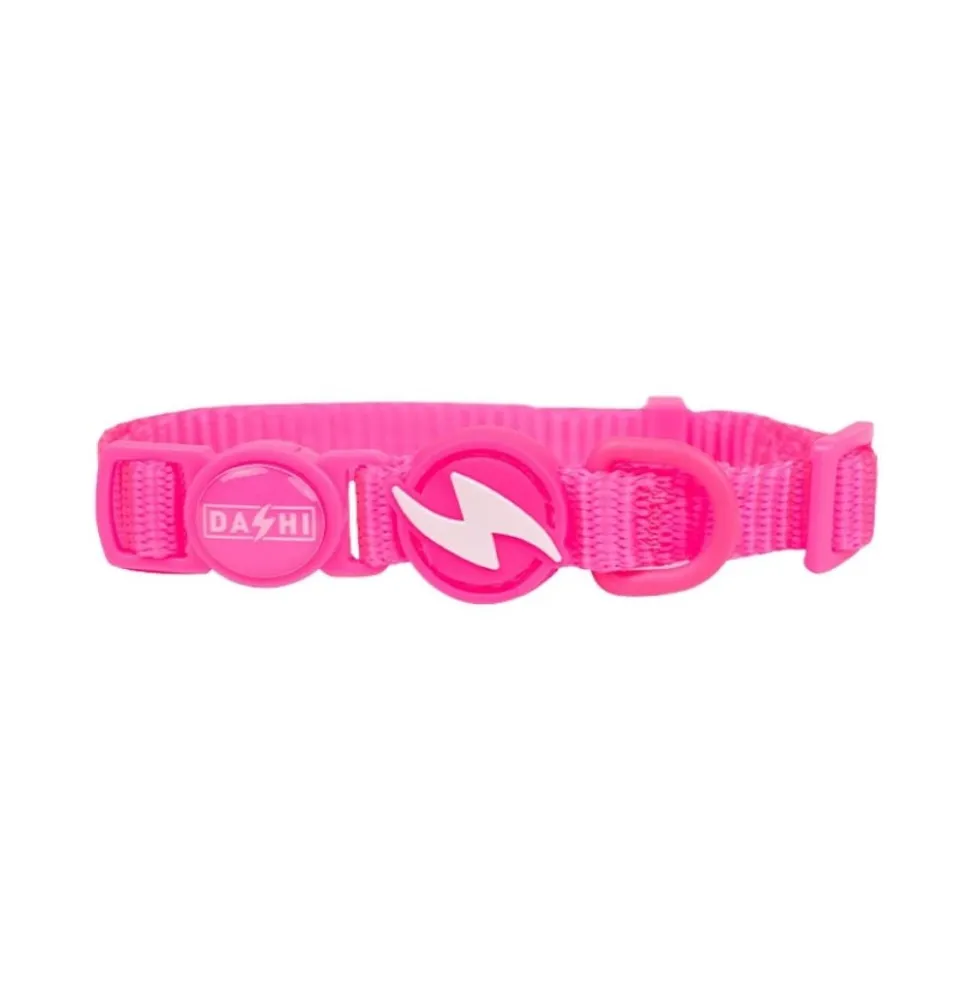 Dashi Collar Neón Rosa para Gato