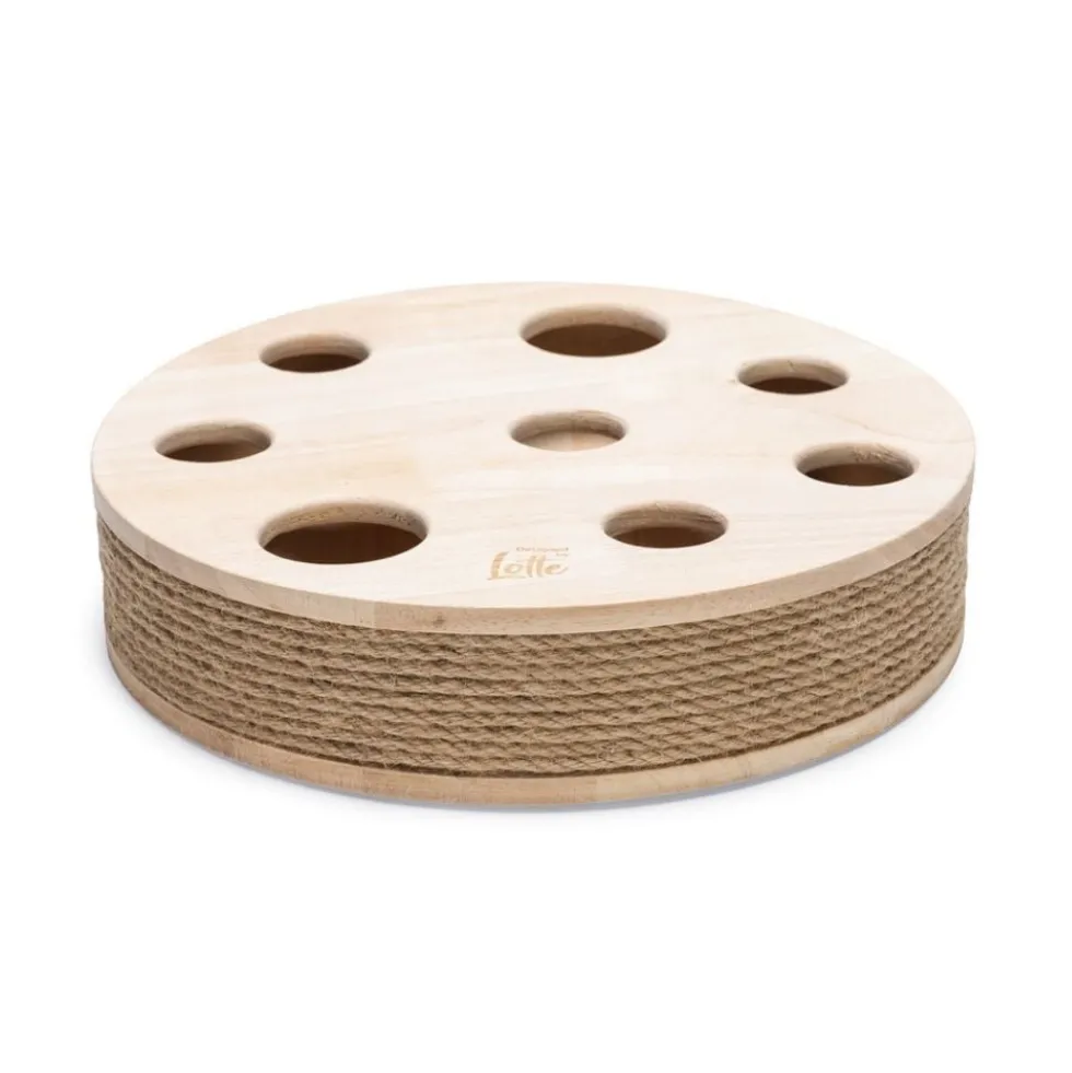 Designed by Lotte Juguete Rascador de Madera Raya para Gato