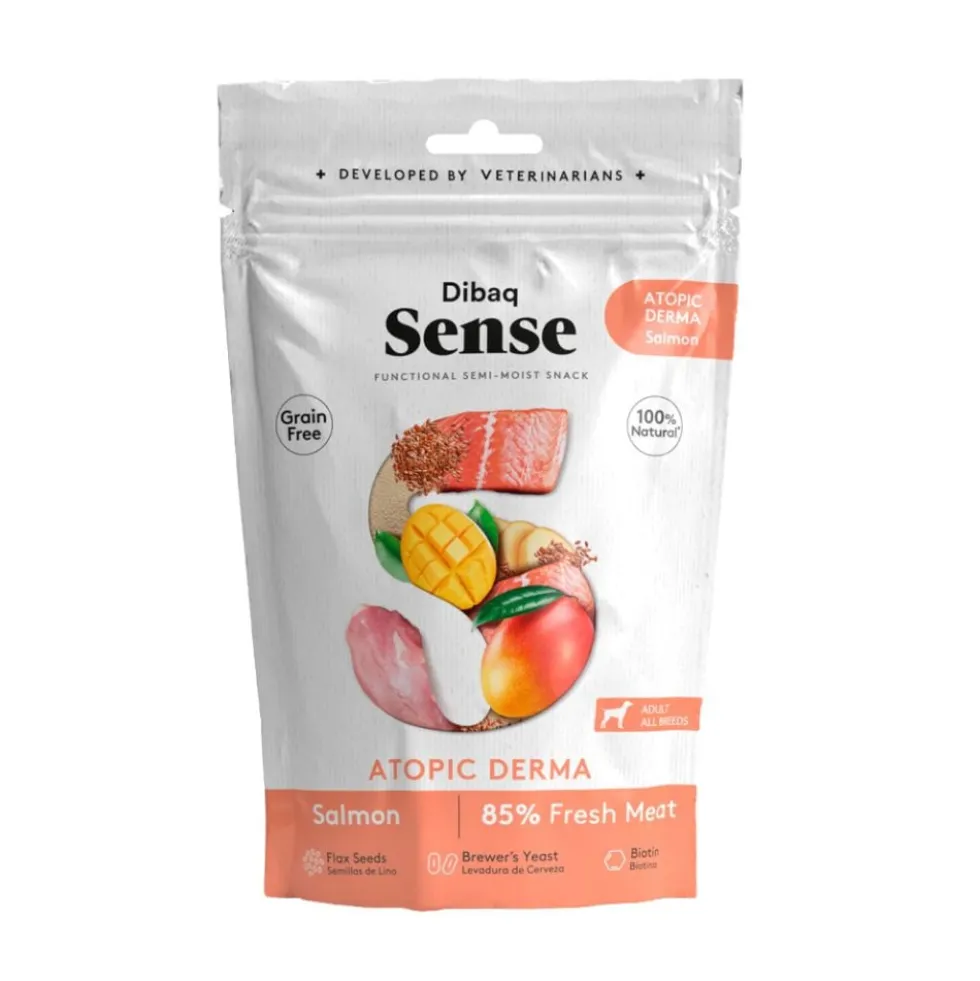 Dibaq Sense Atopic Derma Snack de Salmón para Perro