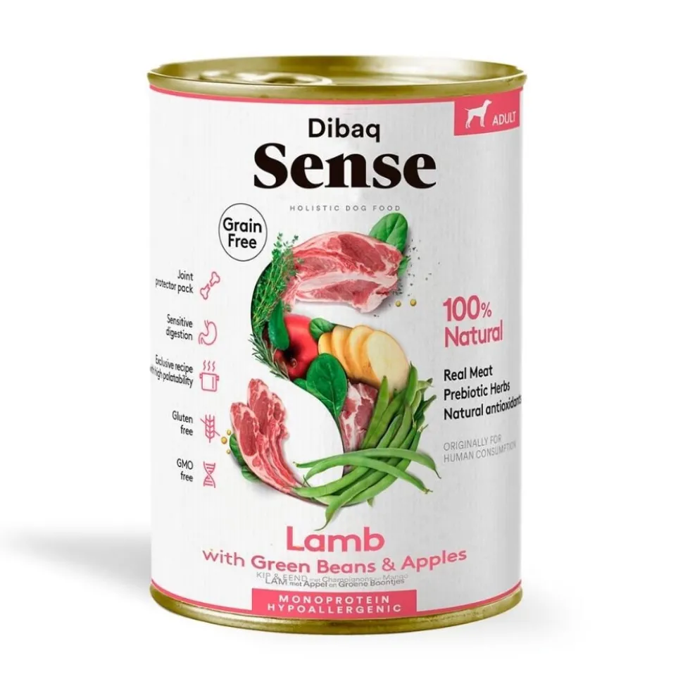Dibaq Sense Lata de Cordero para Perro