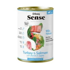 Dibaq Sense Lata Salmón y Pavo para Cachorro