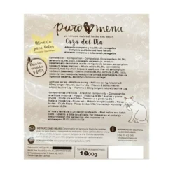 Dieta BARF Puromenu de Conejo (Caza del Día) para Gatos