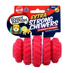 Doggy Masters Juguete Strong Chewers Rojo