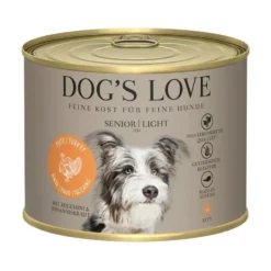 Dogs Love Lata Light Pavo Comida Húmeda Natural Perro Senior