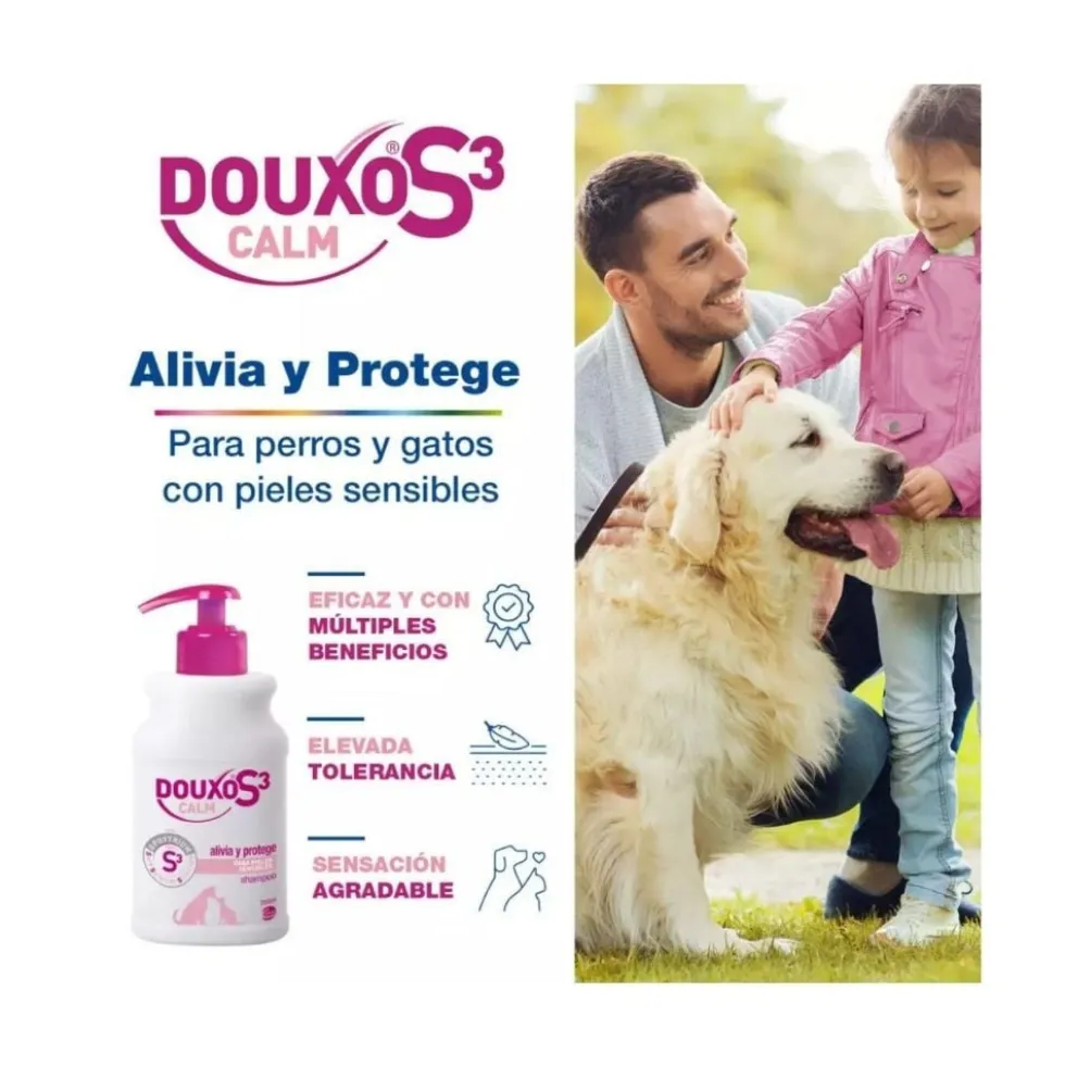 Douxo S3 Calm Champú Pieles Sensibles Perro y Gato