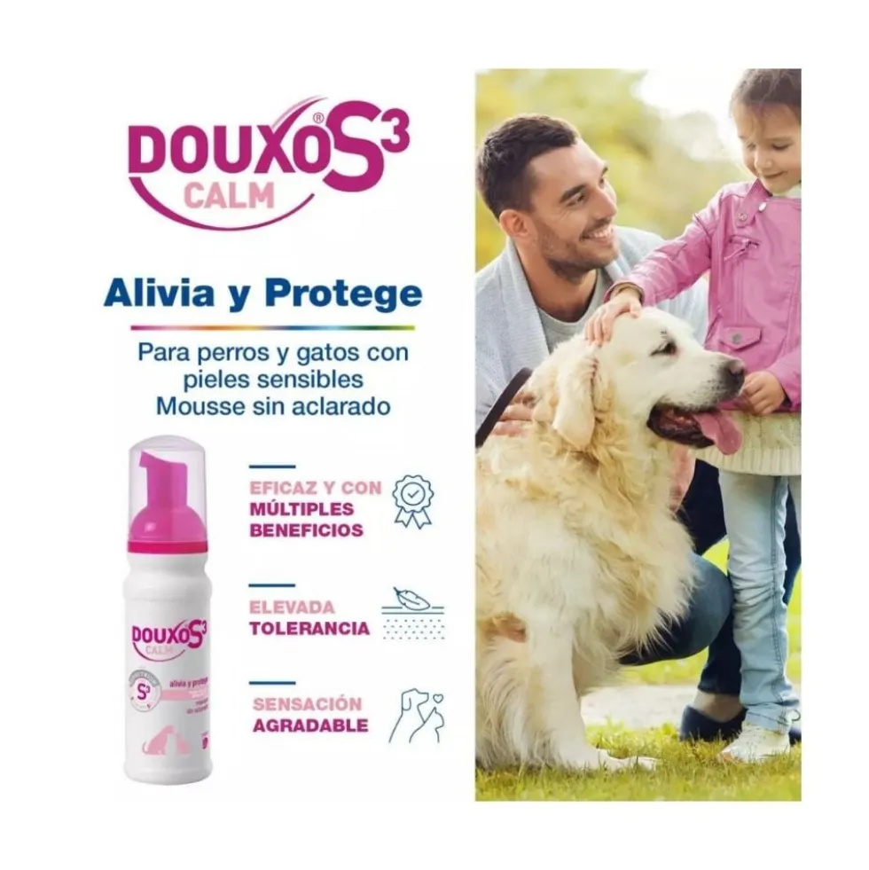 Douxo S3 Calm Mousse para Pieles Sensibles Perro y Gato
