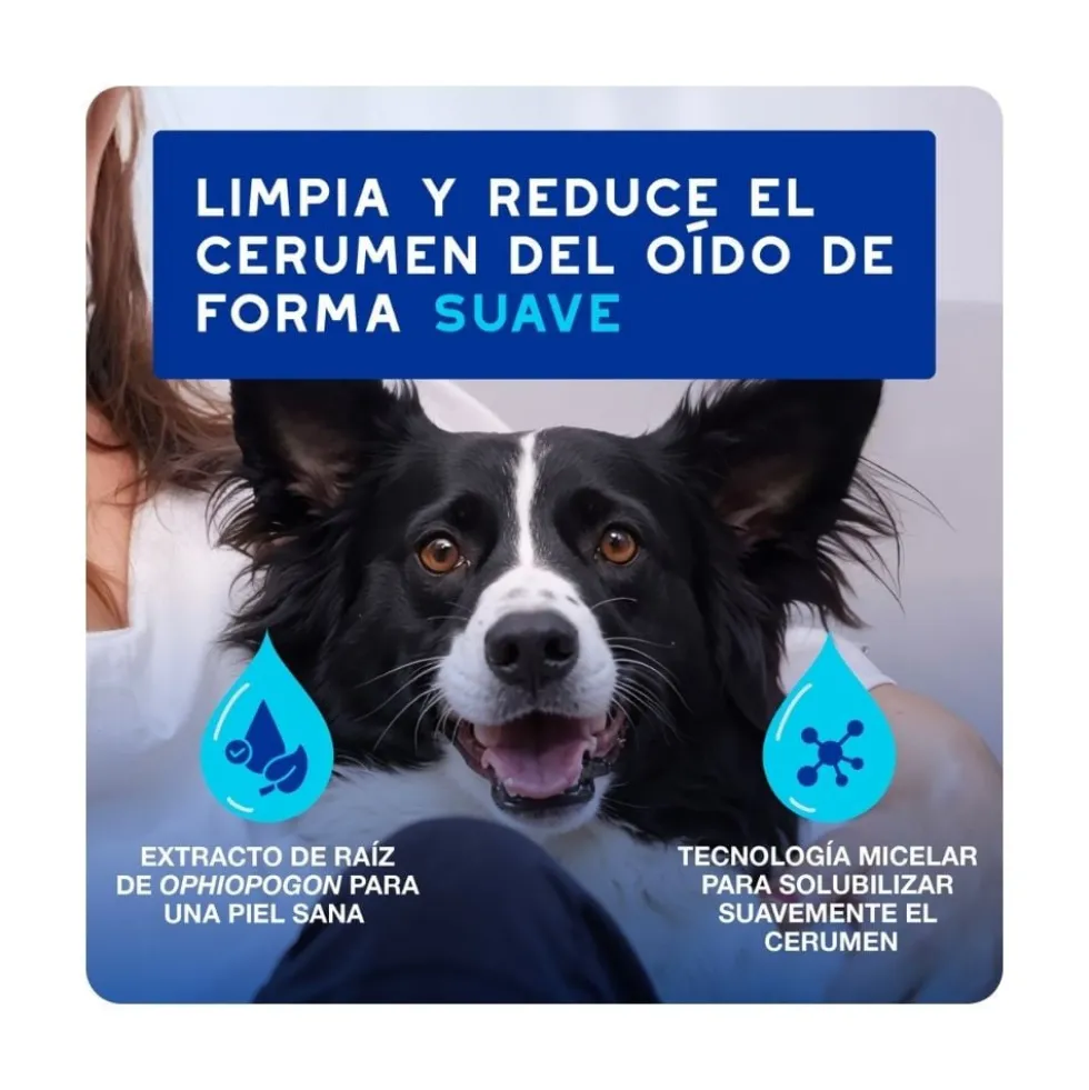 Douxo Spa Limpiador Auricular para Perros y Gatos