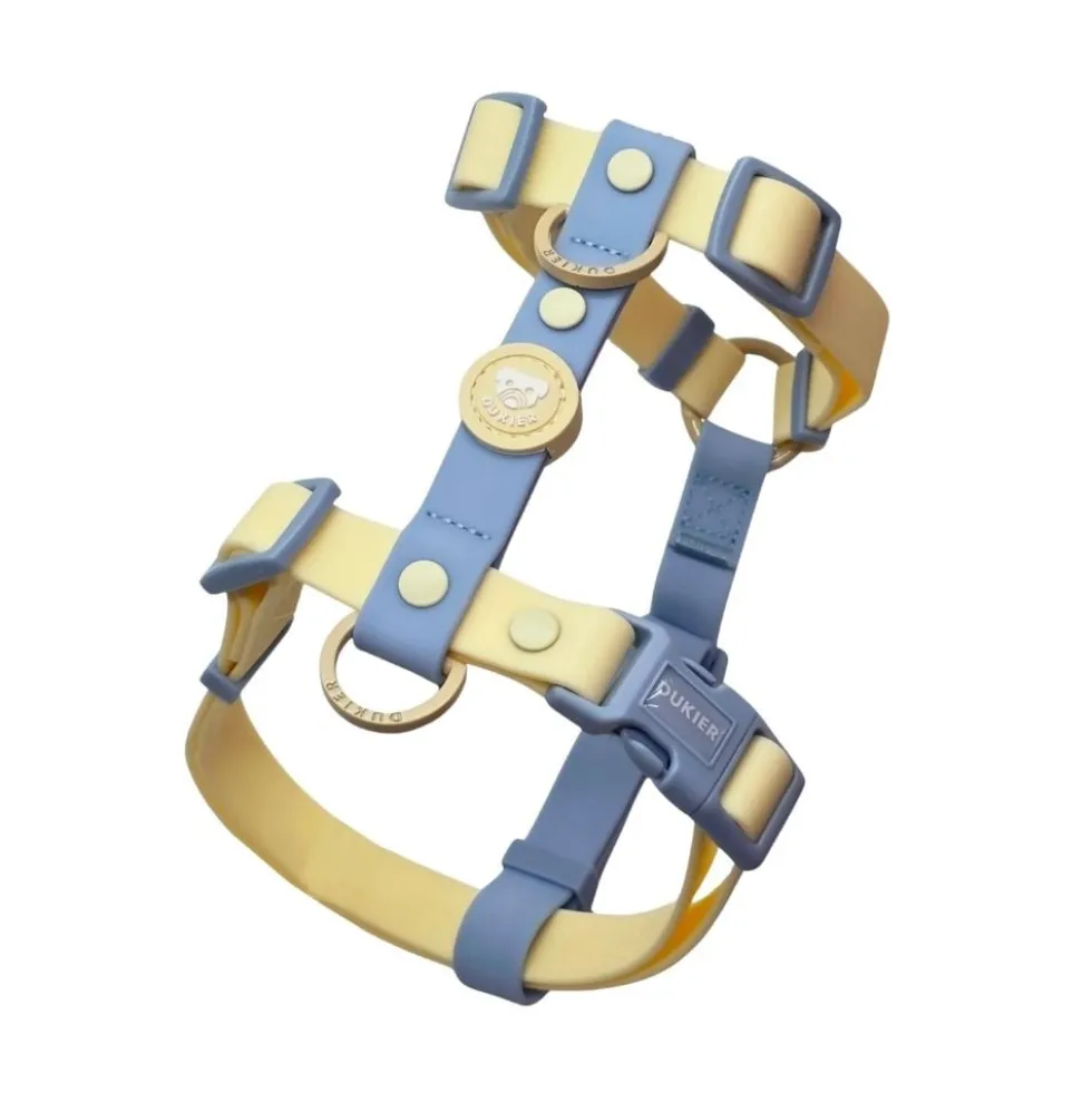 Dukier Arnés Waterproof Vanilla Blue para Perro