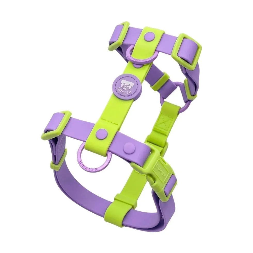 Dukier Arnés Waterproof Violet Matcha para Perro