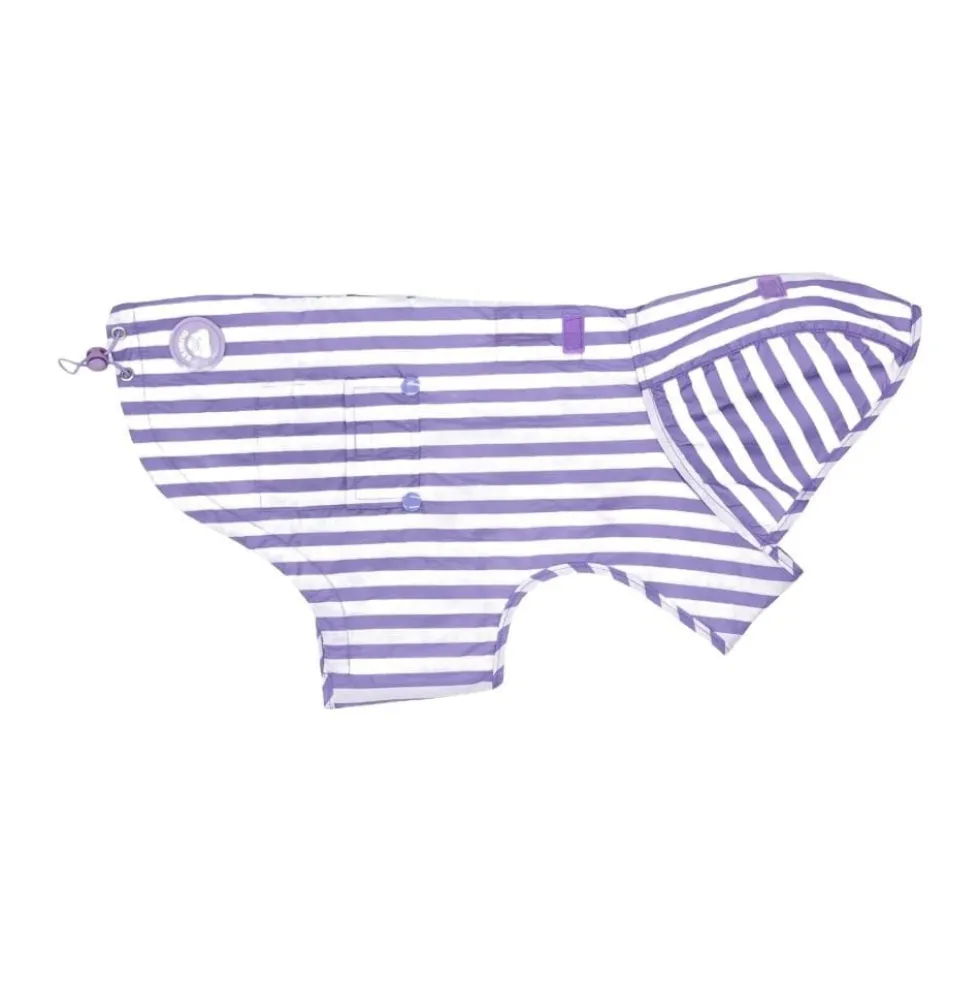 Dukier Chubasquero Violet Perro Grande
