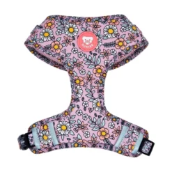 Dukier Flower Power Arnés Ajustable para Perros