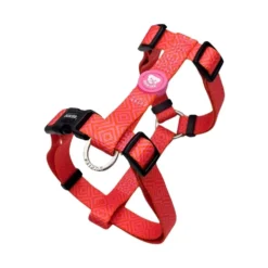 Dukier Kaleido Pink Grid Arnés Clásico para Perro