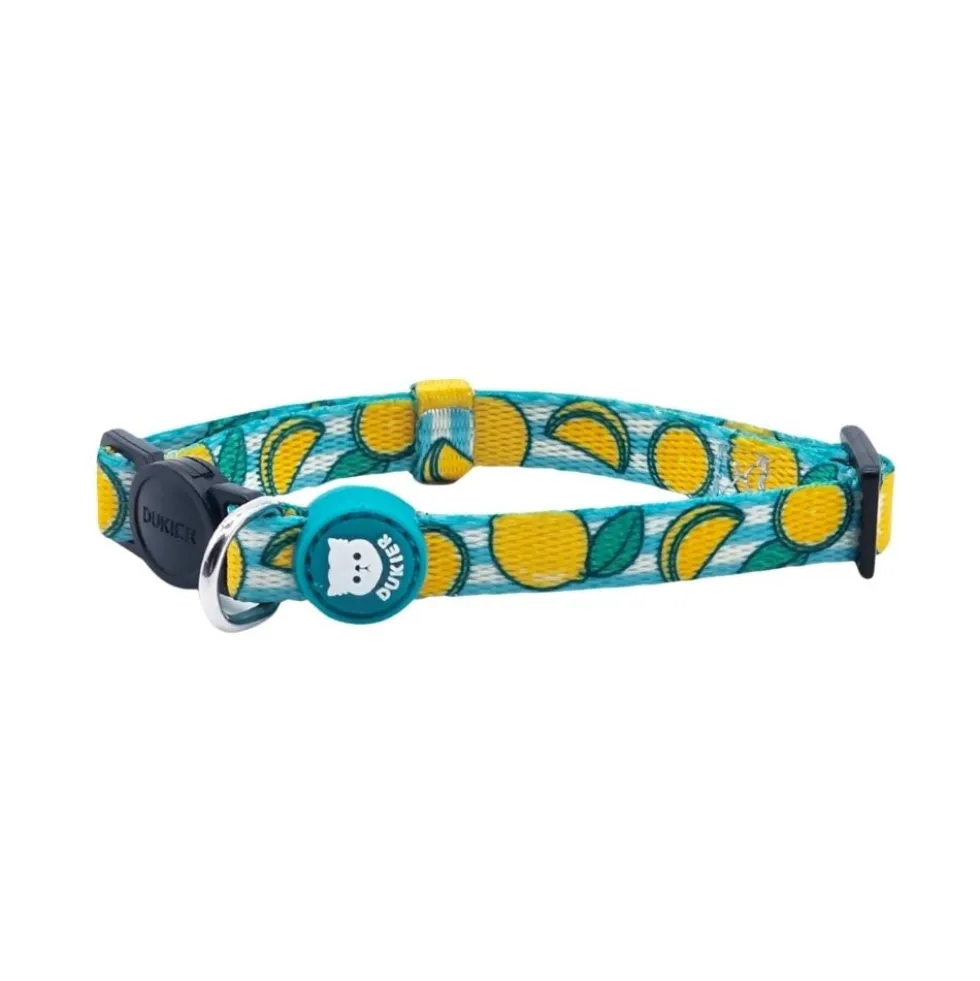 Dukier Lemons Collar para Gato