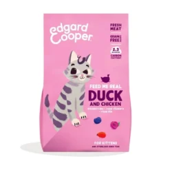 Edgard and Cooper Pienso Pato y Pollo para Gato Cachorro