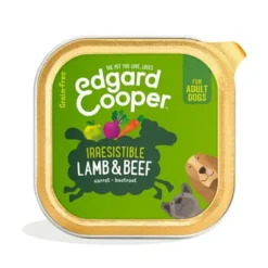 Edgard and Cooper Tarrina Cordero y Ternera 150g Perro