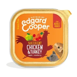 Edgard and Cooper Tarrina Pollo y Pavo 150g Perros