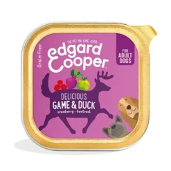 Edgard and Cooper Tarrina Venado y Pato 150g Perro