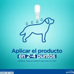 Effitix 4 Pipetas Antiparasitos para Perros (1,5 – 4 kg)
