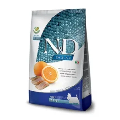 Farmina ND Ocean Adult Mini Pienso de Arenque y Naranja para Perro Pequeño