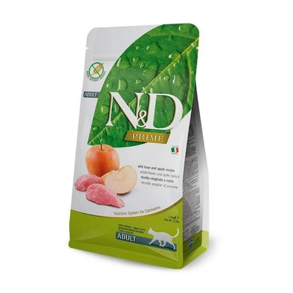 Farmina ND Prime Pienso de Jabalí y Manzana para Gato