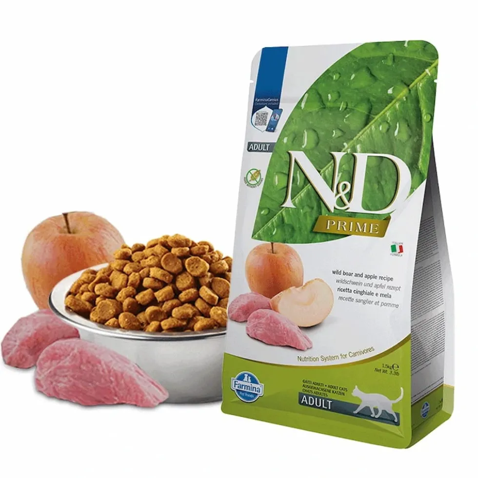 Farmina ND Prime Pienso de Jabalí y Manzana para Gato