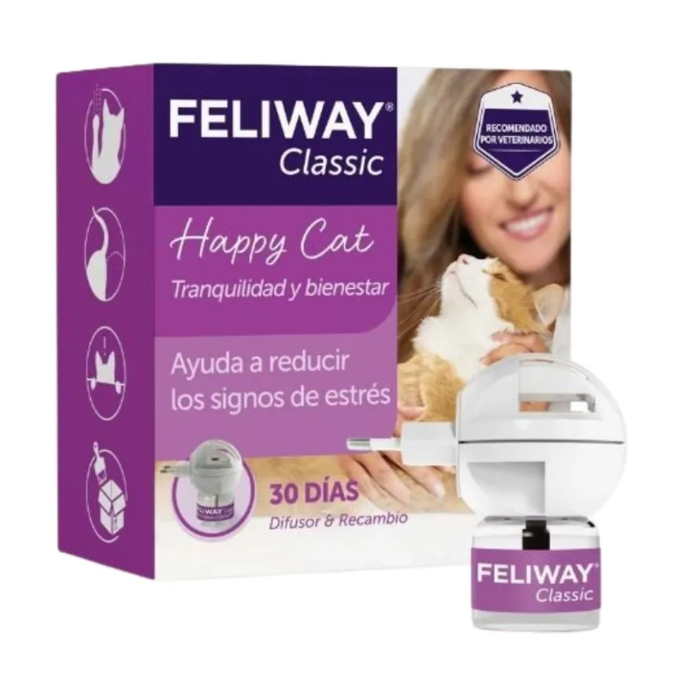 Feliway Classic Difusor + Recambio 48ml 1 Mes