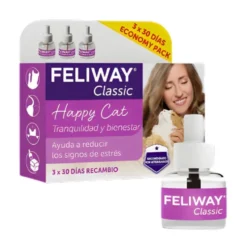 Feliway Classic Recambio 3x48ml 3 Meses