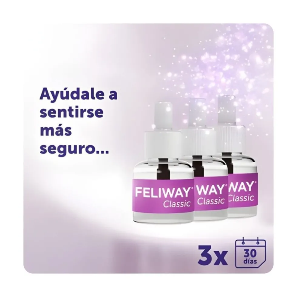 Feliway Classic Recambio 3x48ml 3 Meses