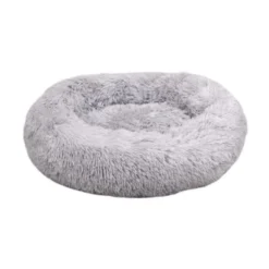 Flamingo Cama Suave Krems Pelo Gris Claro