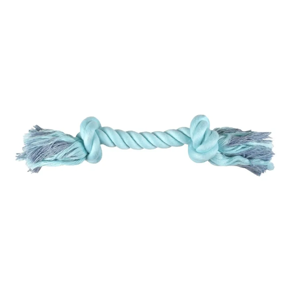 Flamingo Cuerda con 2 Nudos Color Turquesa para Perros Pequeños