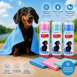 Flamingo Toalla Refrescante para Perro (ud)