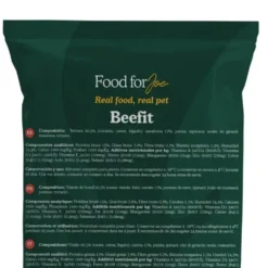 Food for Joe Comida Cocinada Beefit Ternera para Perro