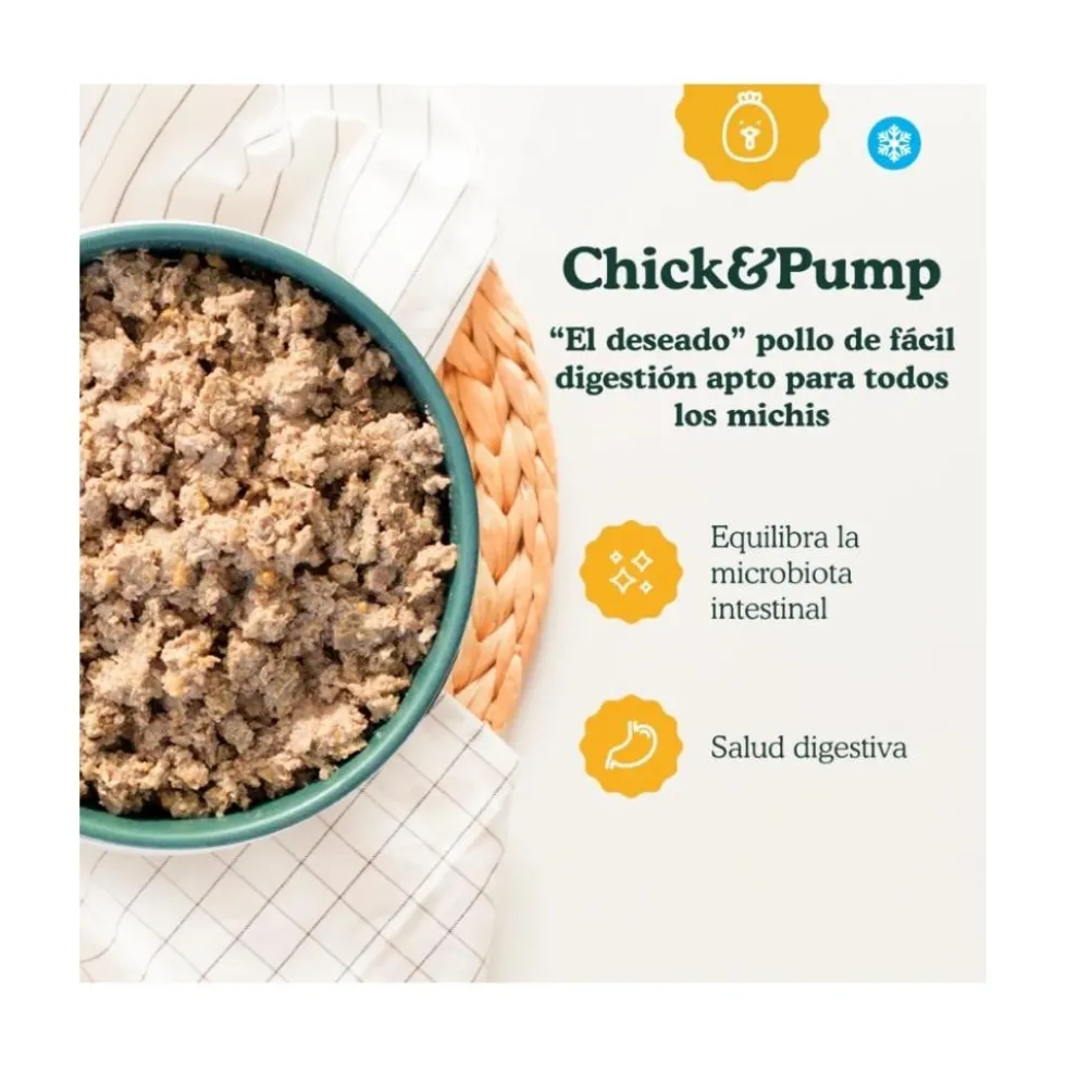 Food for Joe Comida Cocinada Chick&Pump Pollo para Gato