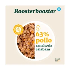Food for Joe Comida Cocinada Roosterbooster Pollo para Perro