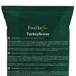 Food for Joe Comida Cocinada Turkeyflower para Gato
