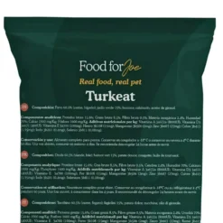 Food for Joe Comida Cocinada Turkeat Pavo para Perro