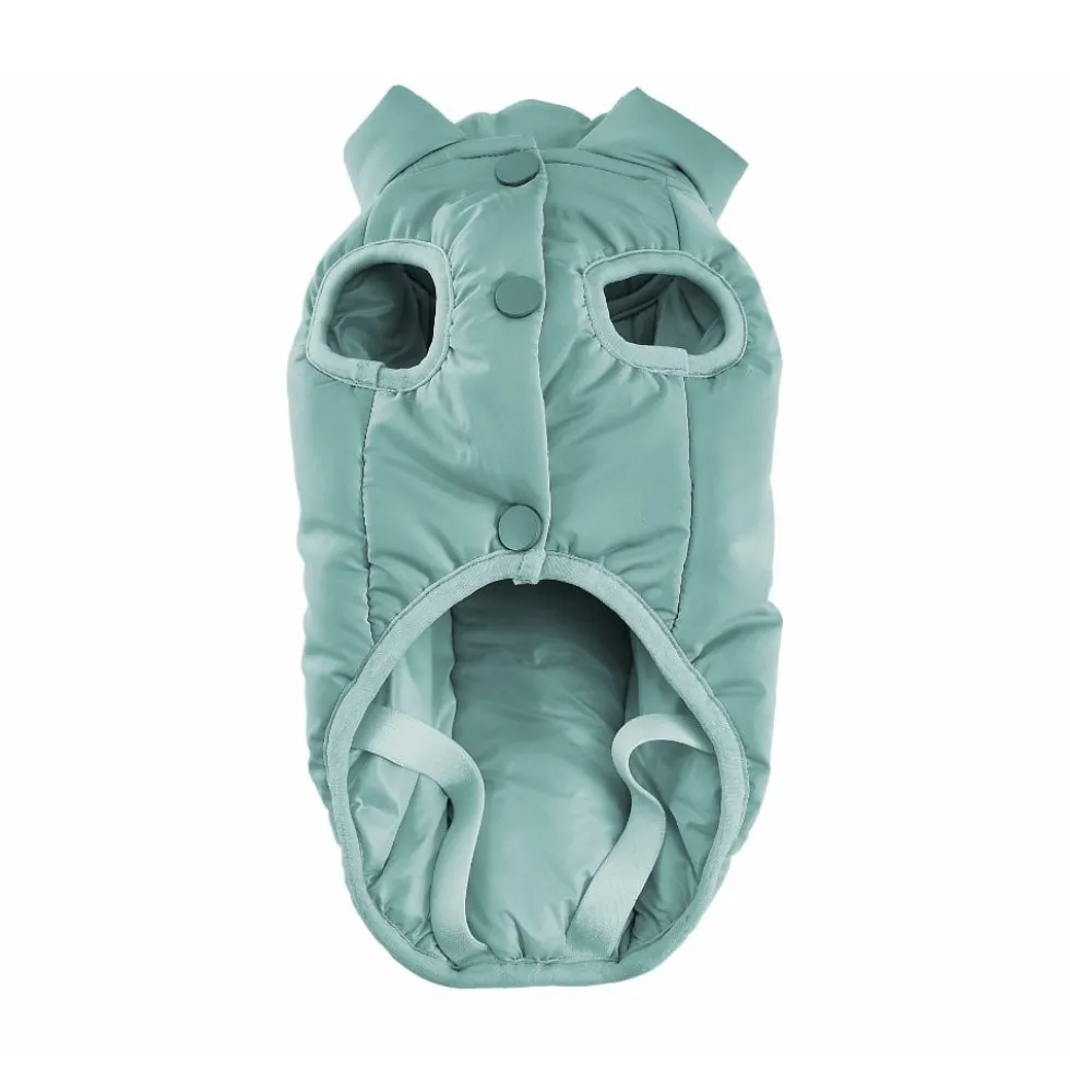 Freedog Abrigo Impermeable WinterHug Verde para Perro Pequeño