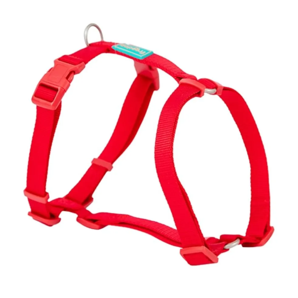 Freedog Arnés Nylon Basic Rojo para Perro