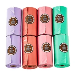 Freedog Bolsas Recicladas Colores Pastel (8 rollos)