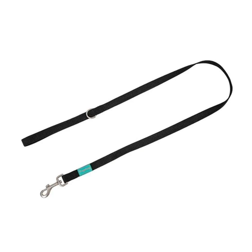 Freedog Correa Nylon Basic Negra 120cm para Perro
