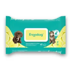 Freedog Toallitas Húmedas Citronela (40 uds)