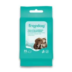 Freedog Toallitas Húmedas Clorhexidina Pocket (25 ud)